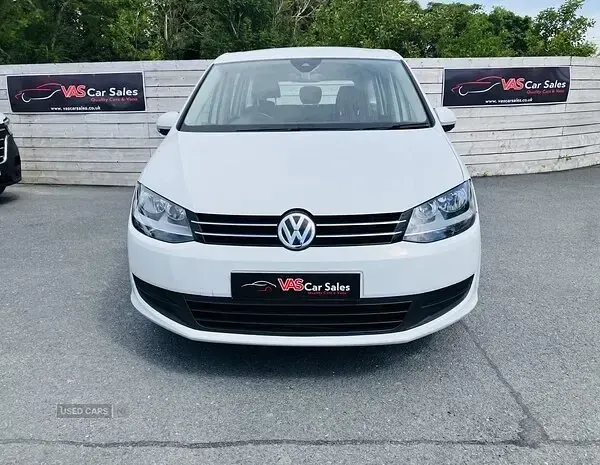 Used VW Sharan S 2019 White MPV