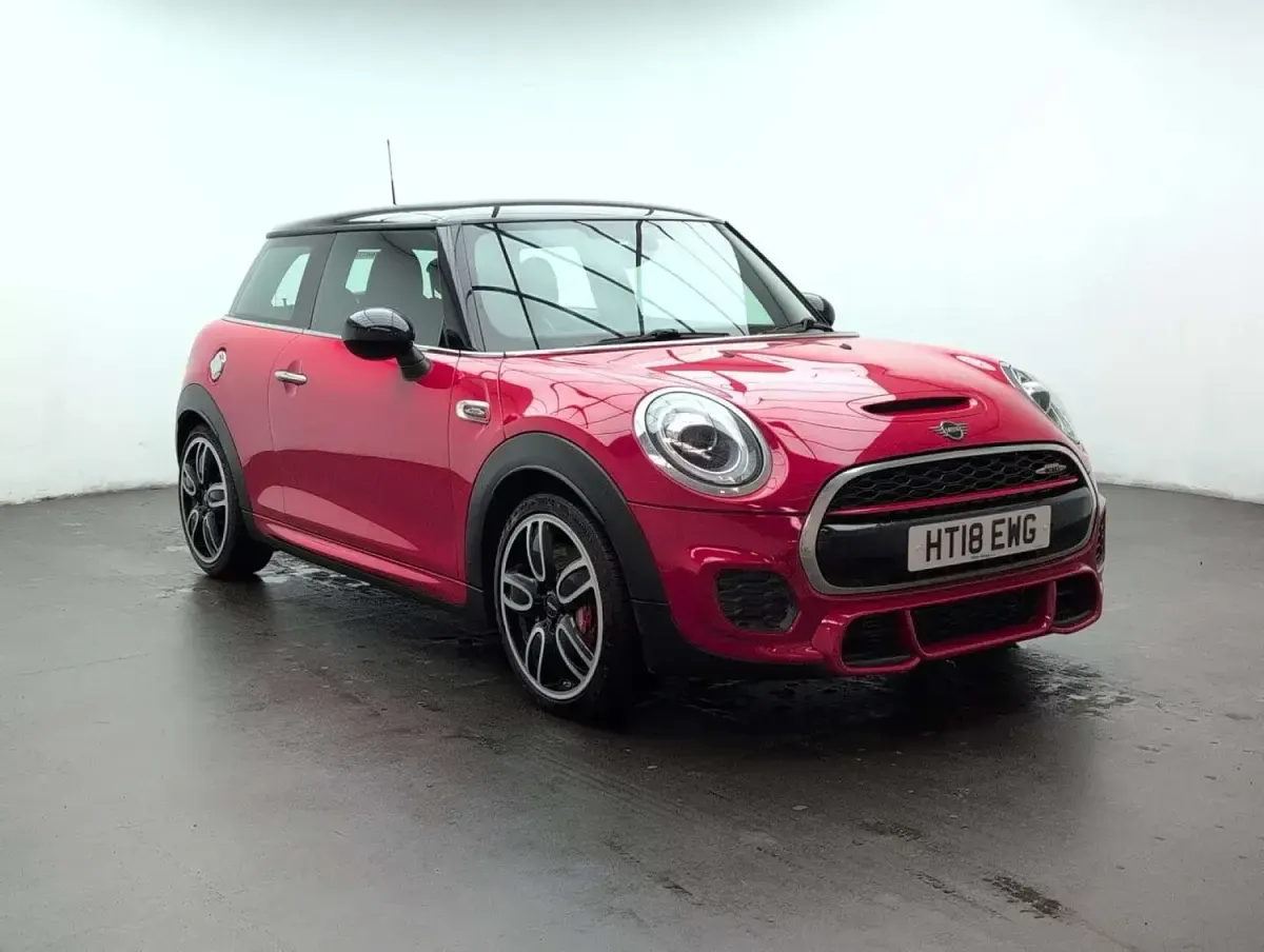 Used Mini John Cooper Works Hatch 2018 Red Hatchback