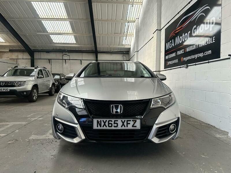 Begagnad Honda Civic SR 2015 Silver Kombi