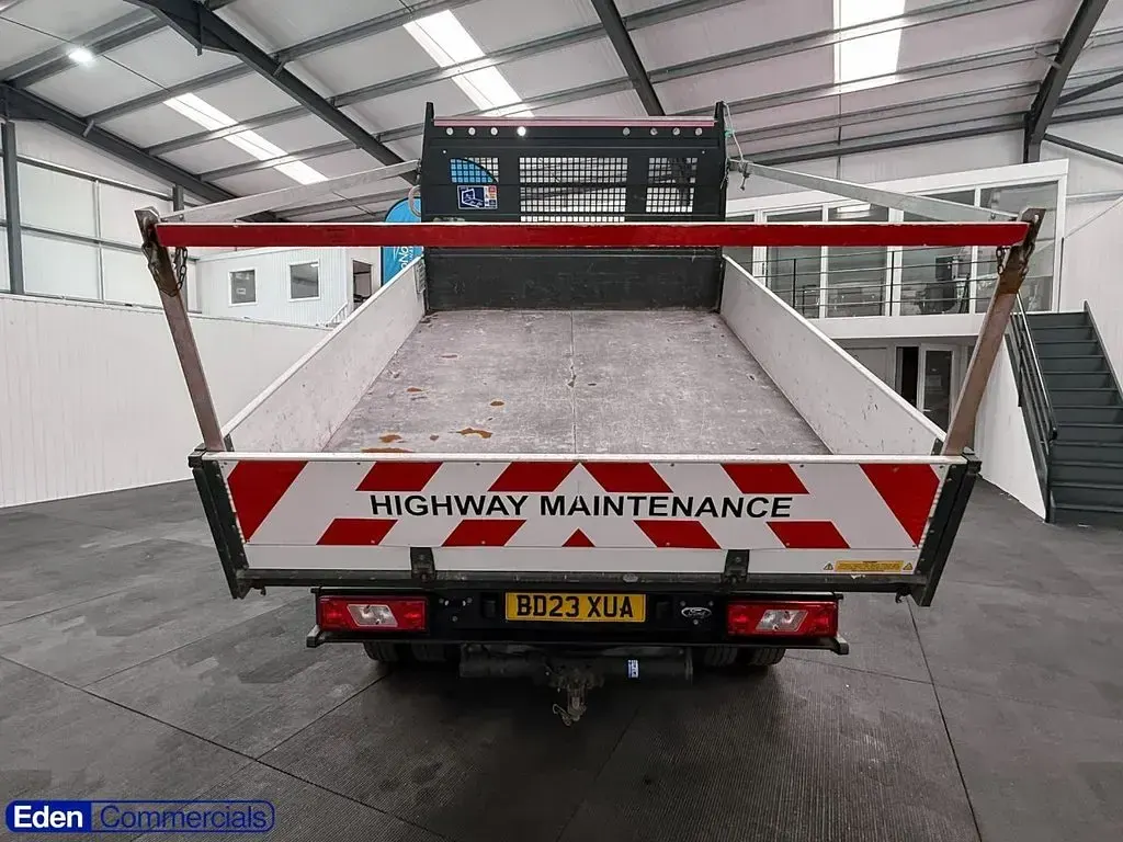 Used Ford Transit S 130 HP (95 kW) 2023 White Cabriolet