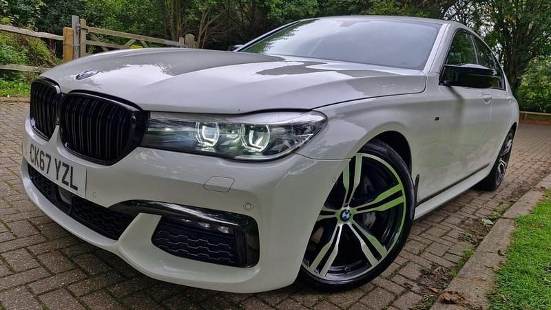 White Used 2018 BMW 730 M Sport Sedan | £20,500 (Fair price) - Image 1/2