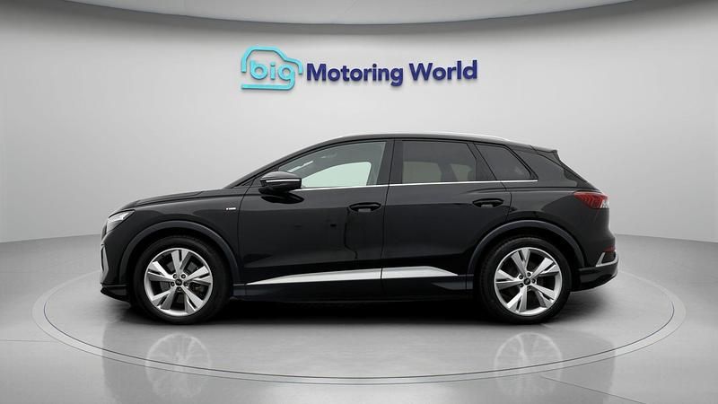 Used Audi Q4 e-tron S-Line 150 kW (204 HP) 2023 Black SUV