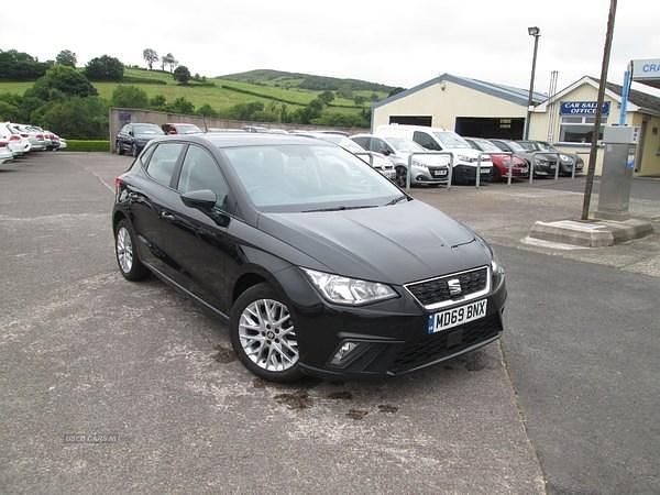Black Used 2020 Seat Ibiza SE Technology Hatchback | £8,995 (Good price) - Image 1/4