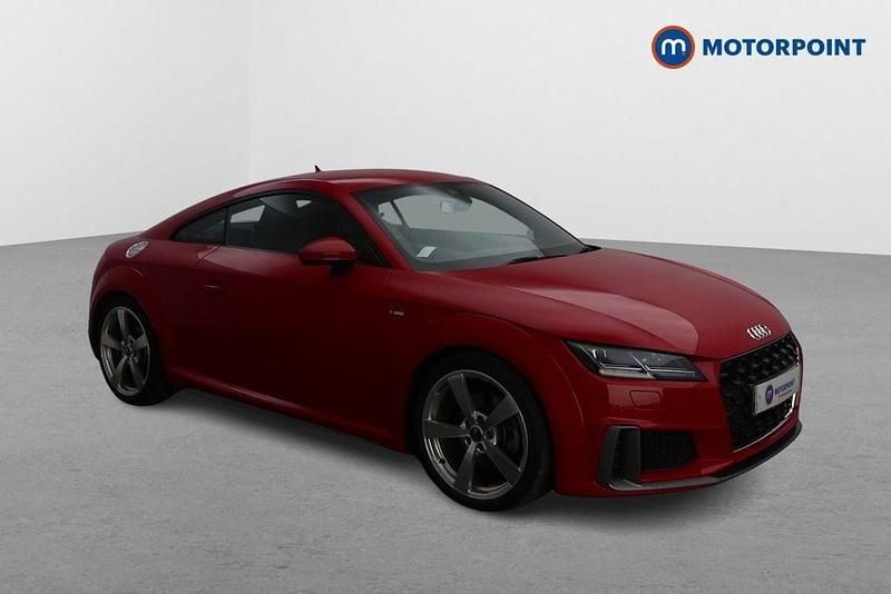 Red Used 2022 Audi TT S-Line Coupe | £25,049 (Good price) - Image 1/4