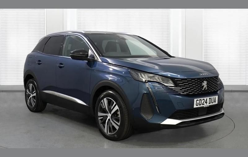 Celebes blue Used 2024 Peugeot 3008 Allure Estate | £20,045 (Fair price) - Image 1/4
