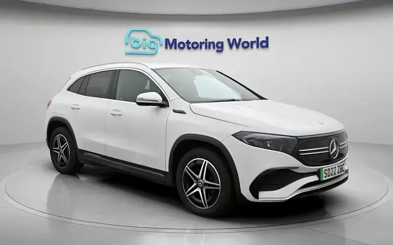 Used Mercedes EQA250 AMG line 139 kW (190 HP) 2022 White SUV