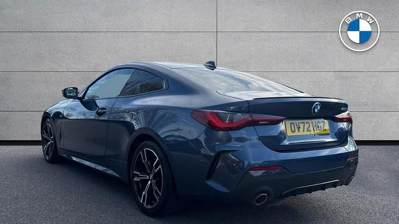 Used BMW 420 M Sport 184 HP (135 kW) 2022 Blue Coupe
