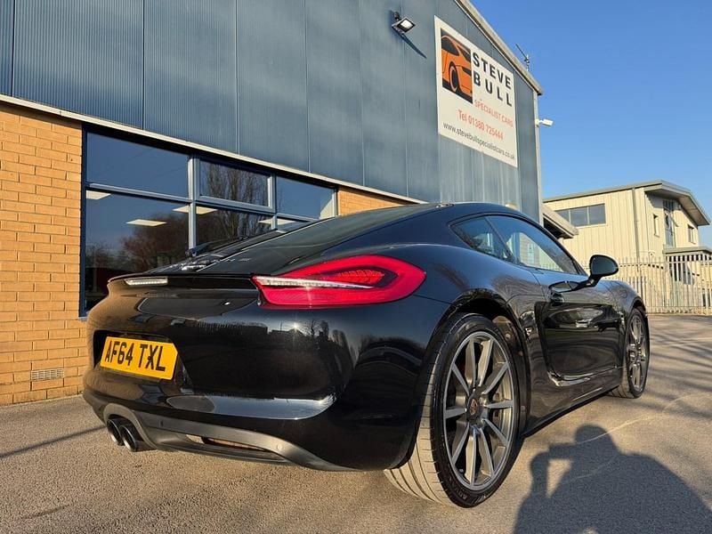Used Porsche Cayman 275 HP (202 kW) 2014 Black Coupe
