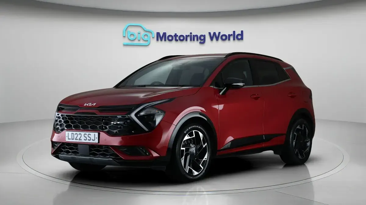 Used Kia Sportage GT-Line 150 HP (110 kW) 2022 Red SUV