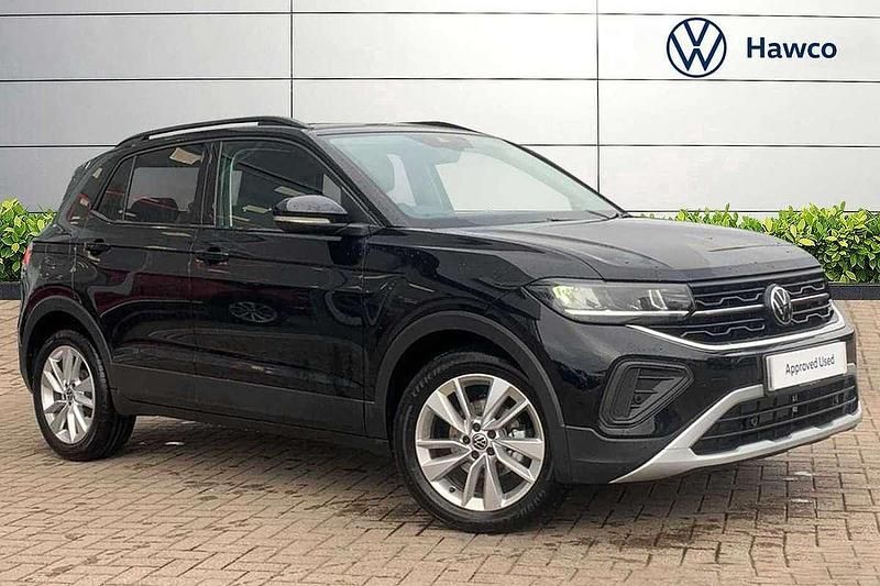 Black New 2025 VW T-Cross Match SUV | £24,995 (Expensive) - Image 1/4