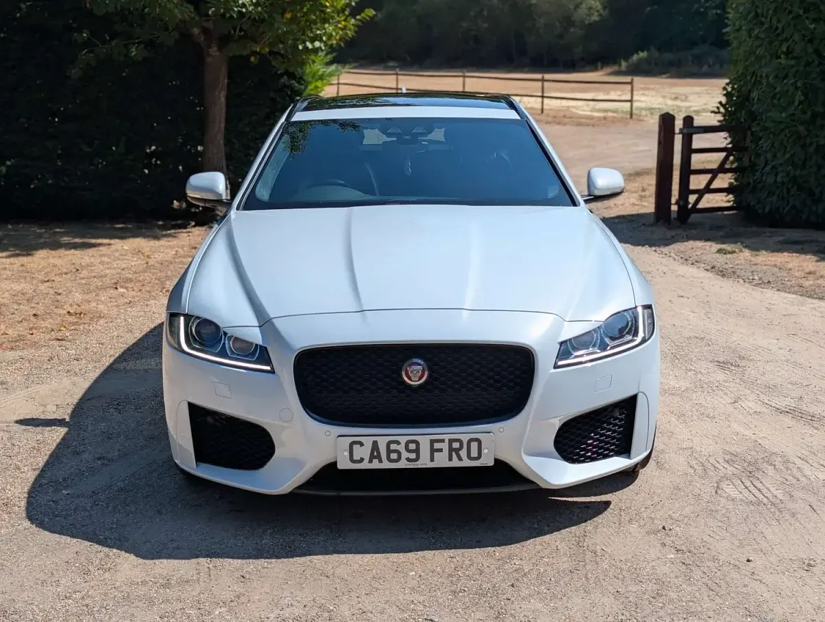 Used Jaguar XF Chequered Flag 2020 White Estate