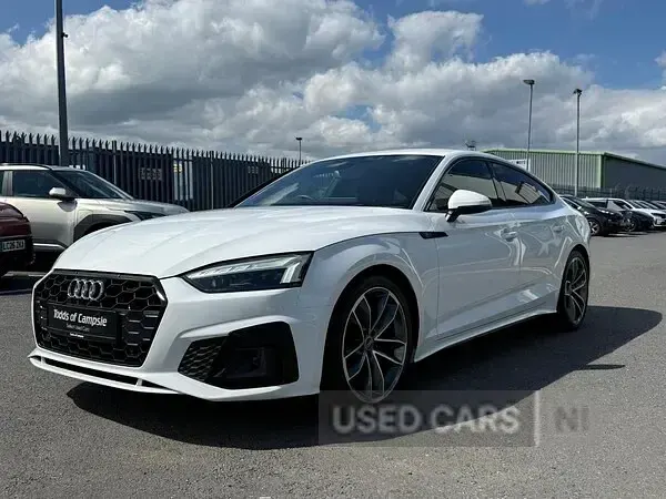 Used Audi A5 S-Line 2023 White Coupe