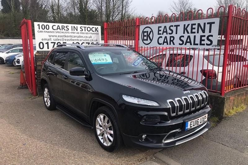 Used Jeep Cherokee Limited 200 HP (147 kW) 2016 Black SUV