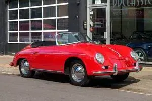 Used Porsche 356 B 75 HP (55 kW) 1959 Red Cabriolet