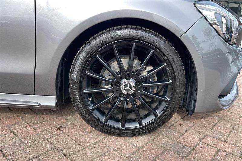 Used Mercedes CLA200 AMG line 156 HP (114 kW) 2019 Mountain grey Sedan