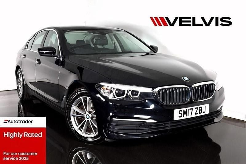 Black Used 2017 BMW 520 Comfort Edition Sedan | £16,900 (Fair price) - Image 1/4