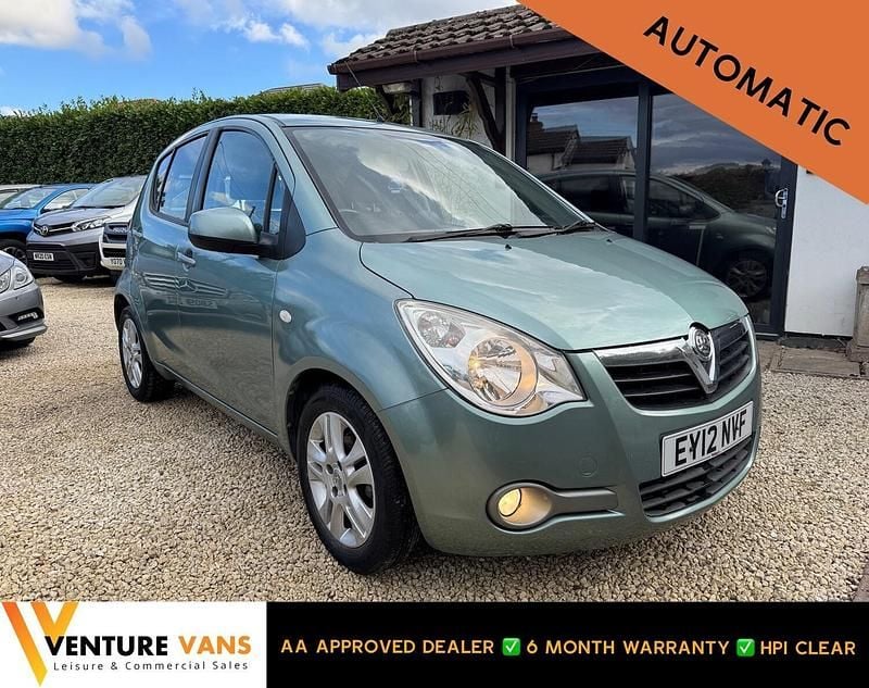 Green Used 2012 Vauxhall Agila MPV | £3,995 (Fair price) - Image 1/4