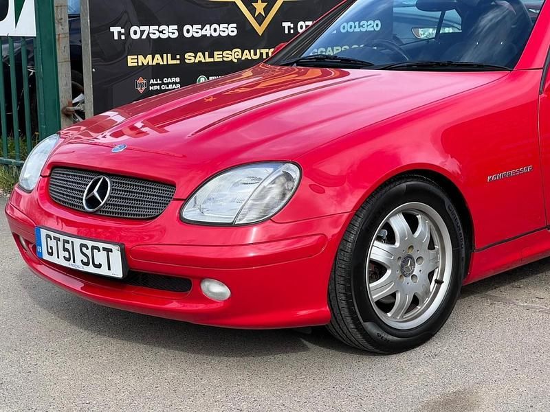 Used Mercedes SLK230 2001 Red Cabriolet