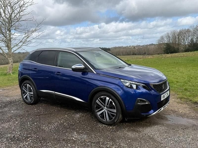 Used Peugeot 3008 GT 180 HP (132 kW) 2017 Blue SUV