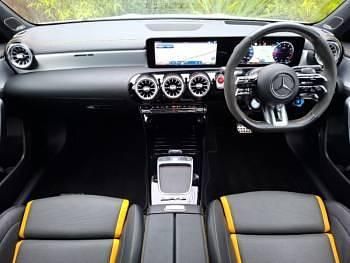 Used Mercedes A45 AMG 421 HP (309 kW) 2023 White Hatchback