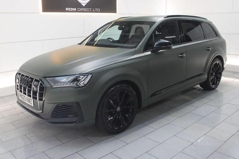 Used Audi SQ7 Comfort 435 HP (319 kW) 2020 Green SUV