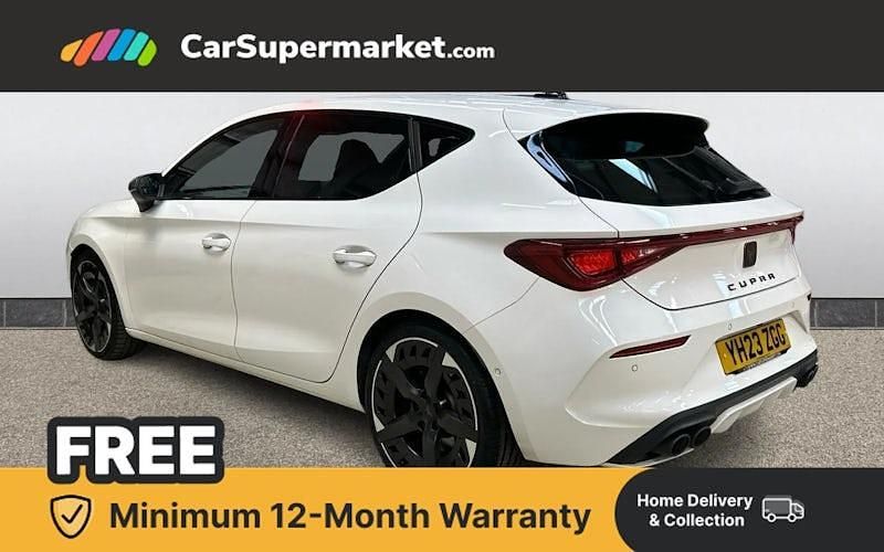 Used Cupra Leon VZ3 300 HP (220 kW) 2023 White Hatchback
