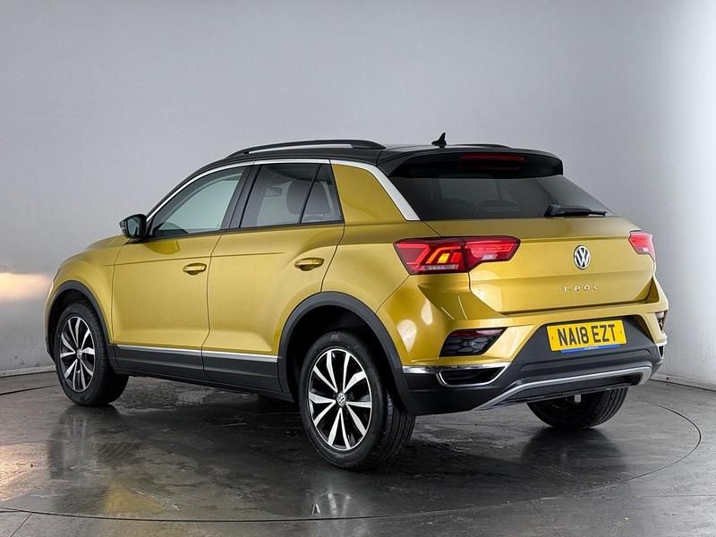 Used VW T-Roc Design 2018 Yellow SUV