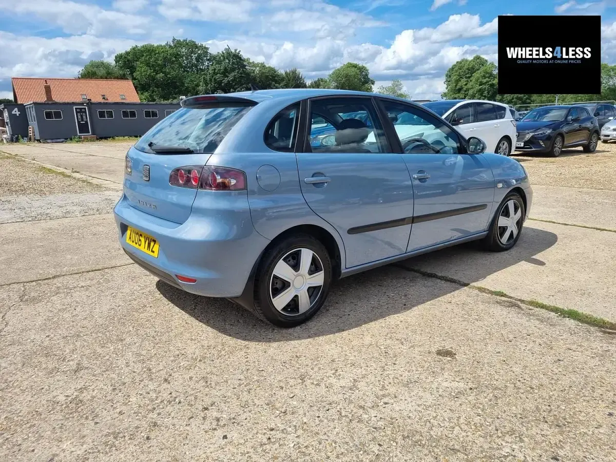 Used Seat Ibiza Stylance 75 HP (55 kW) 2006 Blue Hatchback