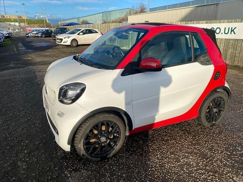Used Smart ForTwo Cabrio Premium 2017 White Cabriolet