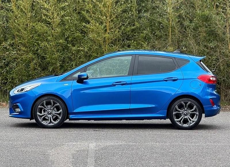 Used Ford Fiesta ST-Line 95 HP (69 kW) 2020 Blue Hatchback