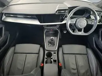 Used Audi A3 Sportback S-Line 110 HP (80 kW) 2020 White Hatchback