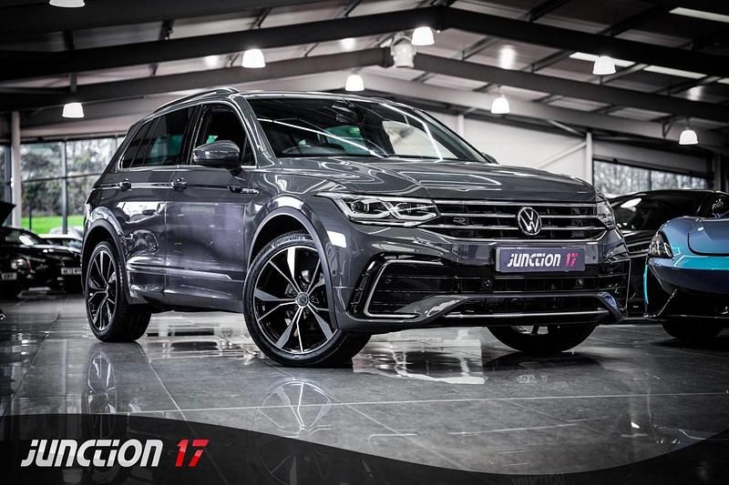 Grey Used 2022 VW Tiguan R-line SUV | £22,488 (Fair price) - Image 1/4