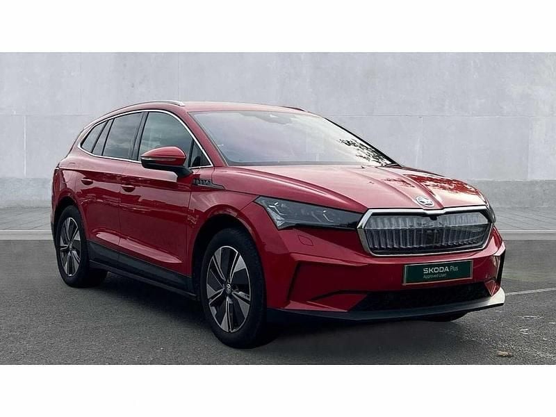 Red Used 2025 Skoda Enyaq iV SUV | £29,990 (A bit pricey) - Image 1/4