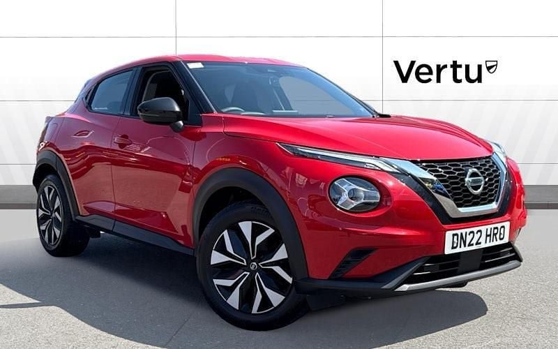 Red Used 2022 Nissan Juke Acenta SUV | £13,108 (Good price) - Image 1/4