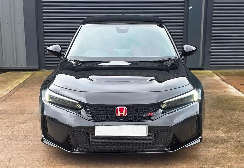 Ny Honda Civic Type R 2025 Svart Halvkombi