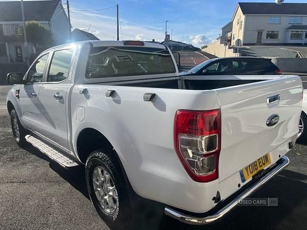 Begagnad Ford Ranger XLT 2018 Vit Pickup