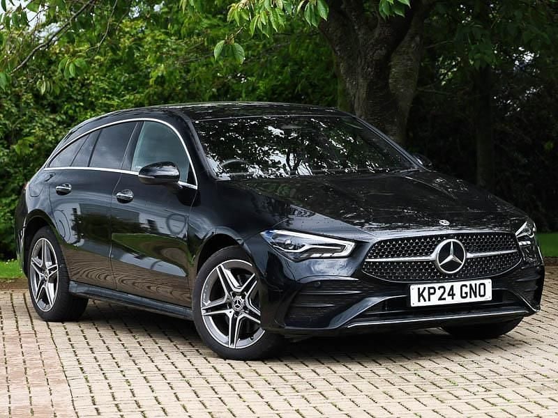 Black Used 2024 Mercedes CLA250e Executive Sedan | £28,498 (Fair price) - Image 1/4