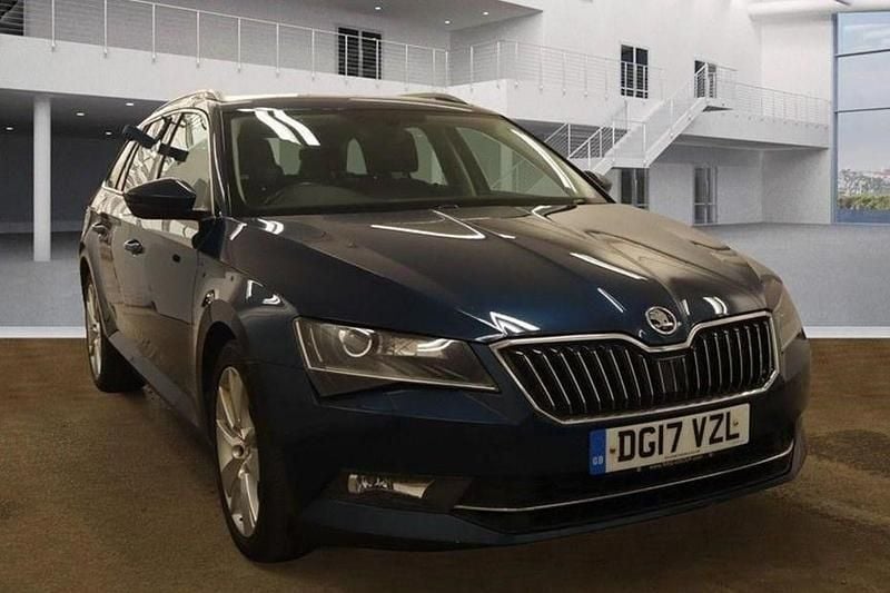 Blue Used 2017 Skoda Superb SE L Executive Estate | £11,573 (Fair price) - Image 1/1