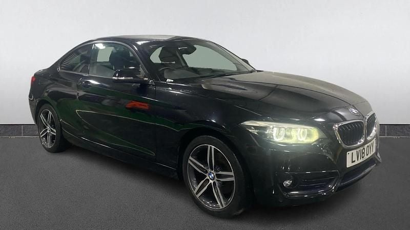 Used BMW 220 Sport Line 184 HP (135 kW) 2018 Black Coupe