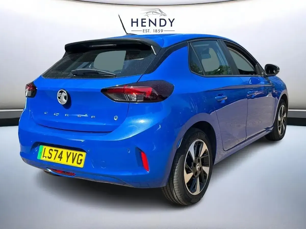 Used Vauxhall Corsa-e Design Edition 98 kW (134 HP) 2024 Blue Hatchback