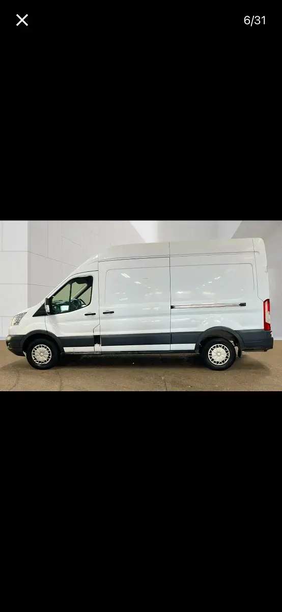 Used Ford Transit 125 HP (91 kW) 2015 White Van