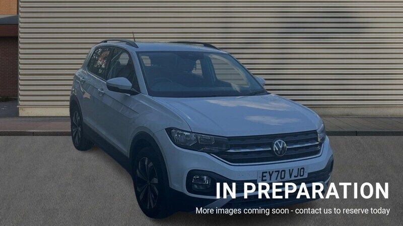 White Used 2020 VW T-Cross SE SUV | £17,794 (Fair price) - Image 1/4