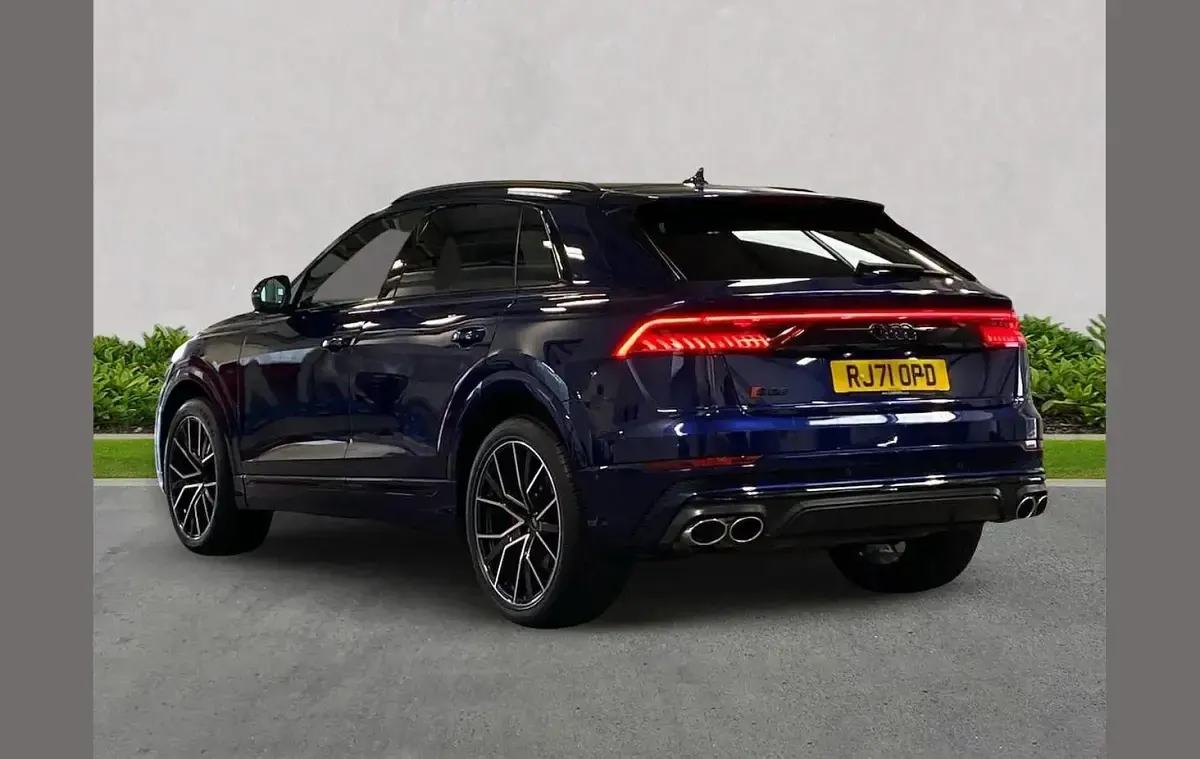 Used Audi SQ8 Black Edition 507 HP (372 kW) 2022 Blue SUV