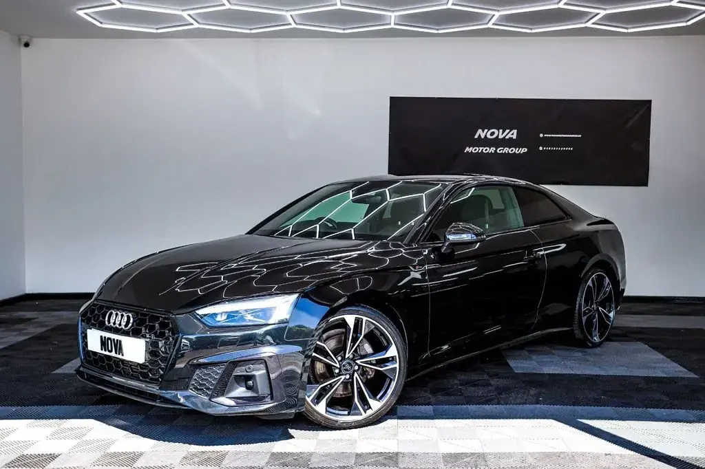 Used Audi A5 Comfort 204 HP (150 kW) 2020 Black Coupe