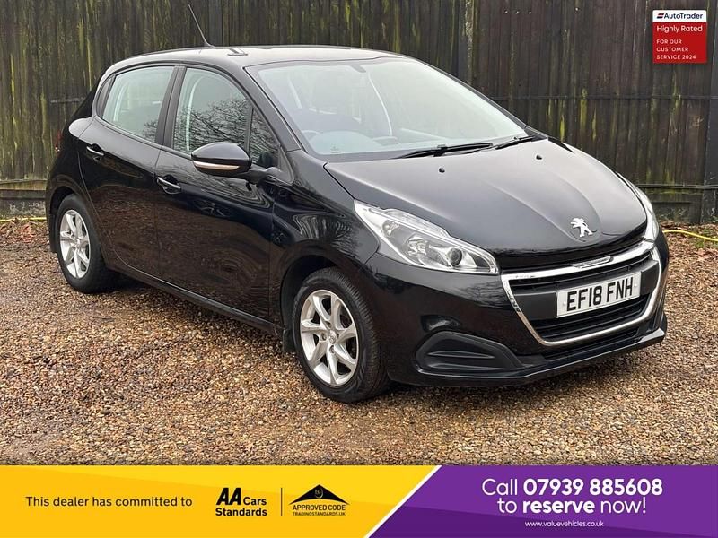 Used Peugeot 208 Active 2018 Black Hatchback