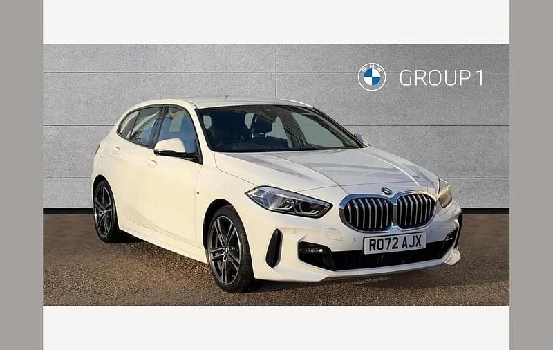 White Used 2022 BMW 118 M Sport Hatchback | £21,995 (Fair price) - Image 1/4