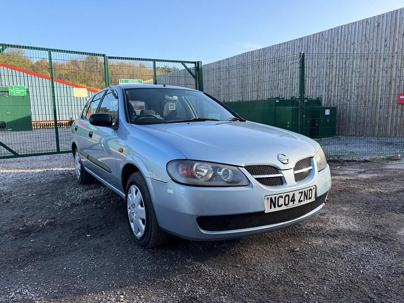 Blue Used 2004 Nissan Almera S Hatchback | £1,250 - Image 1/4