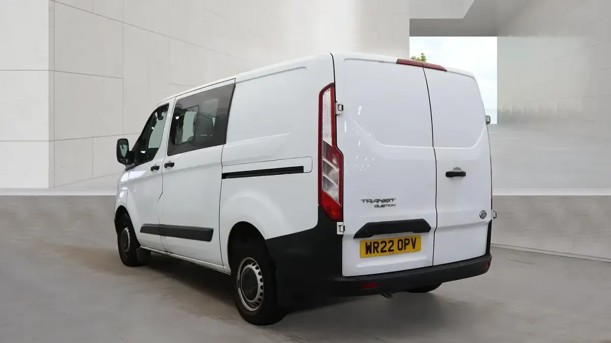 Used Ford Transit Custom 105 HP (77 kW) 2022 White Van