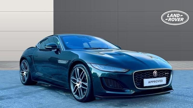 Green Used 2021 Jaguar F-Type R-Dynamic Coupe | £49,908 (Fair price) - Image 1/3