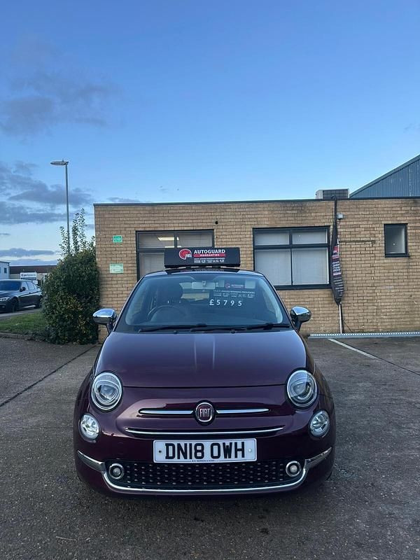 Used Fiat 500 Mirror 69 HP (50 kW) 2018 Red Hatchback